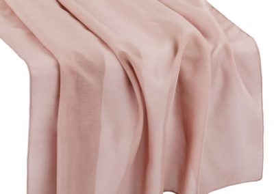 Chiffon Dusty Pink Table Runner