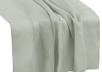 Chiffon Grey Table Runner